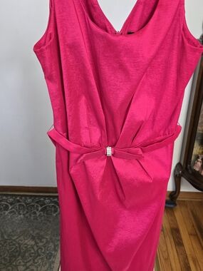 Dana Kay Hot Pink Sleeveless Dress